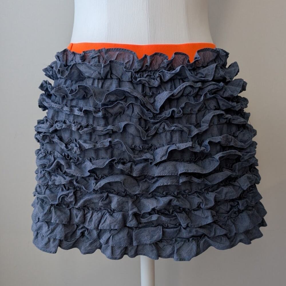 J.Crew 2010 Ruffle Mini Skirt - Picture 4 of 9